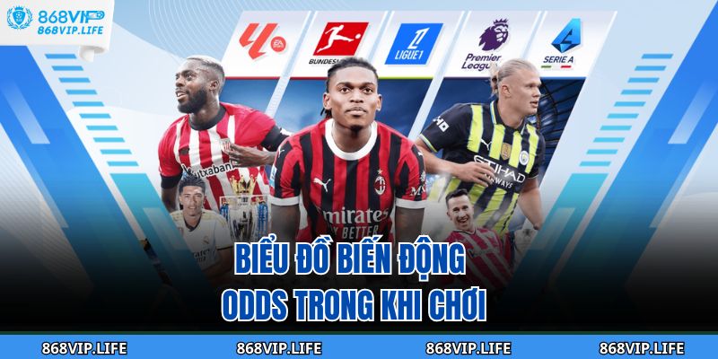 Tổng Hợp Cách Soi Kèo Nhà Cái 868VIP Chuẩn Từng Trận 2 Biểu đồ biến động odds trong khi chơi